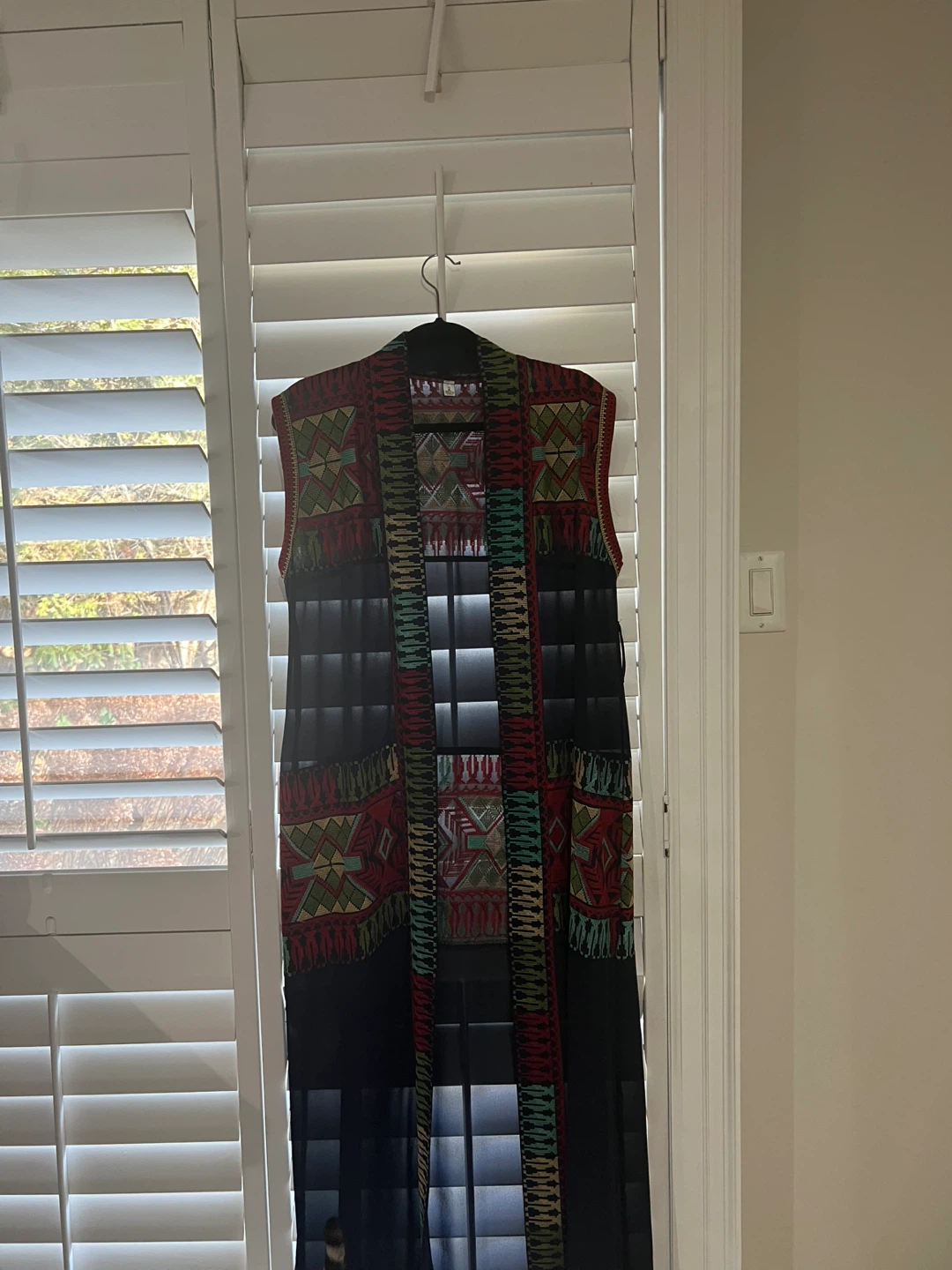 Patterned Vest