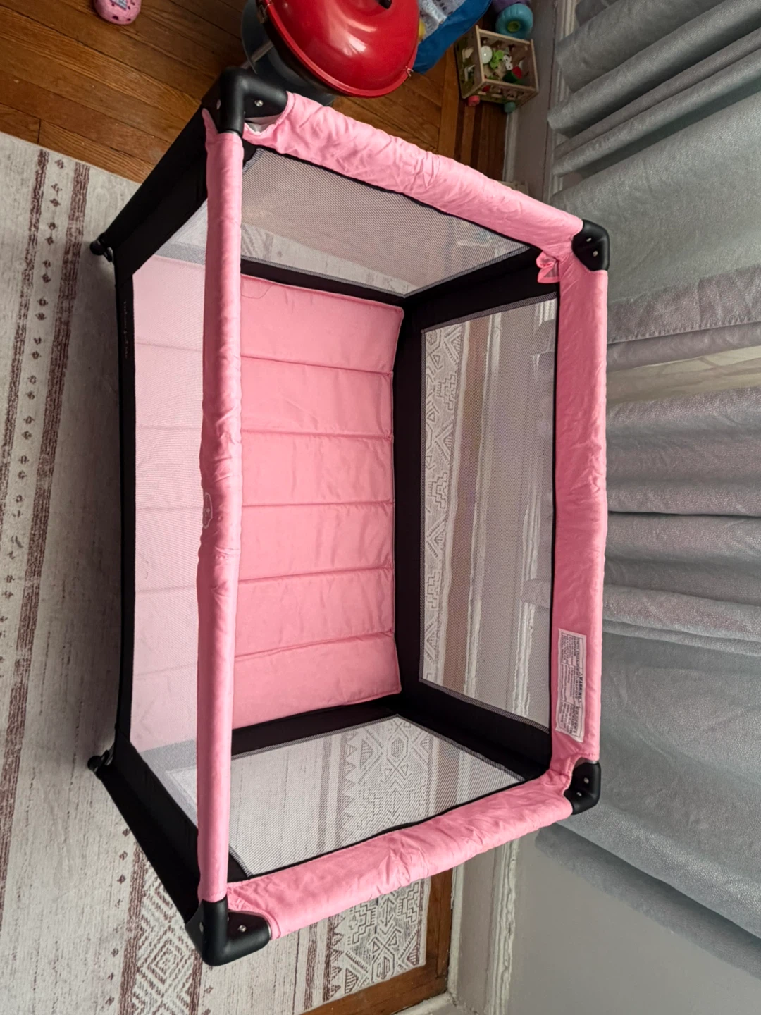 Portable Baby Crib With Mattress - photo 2