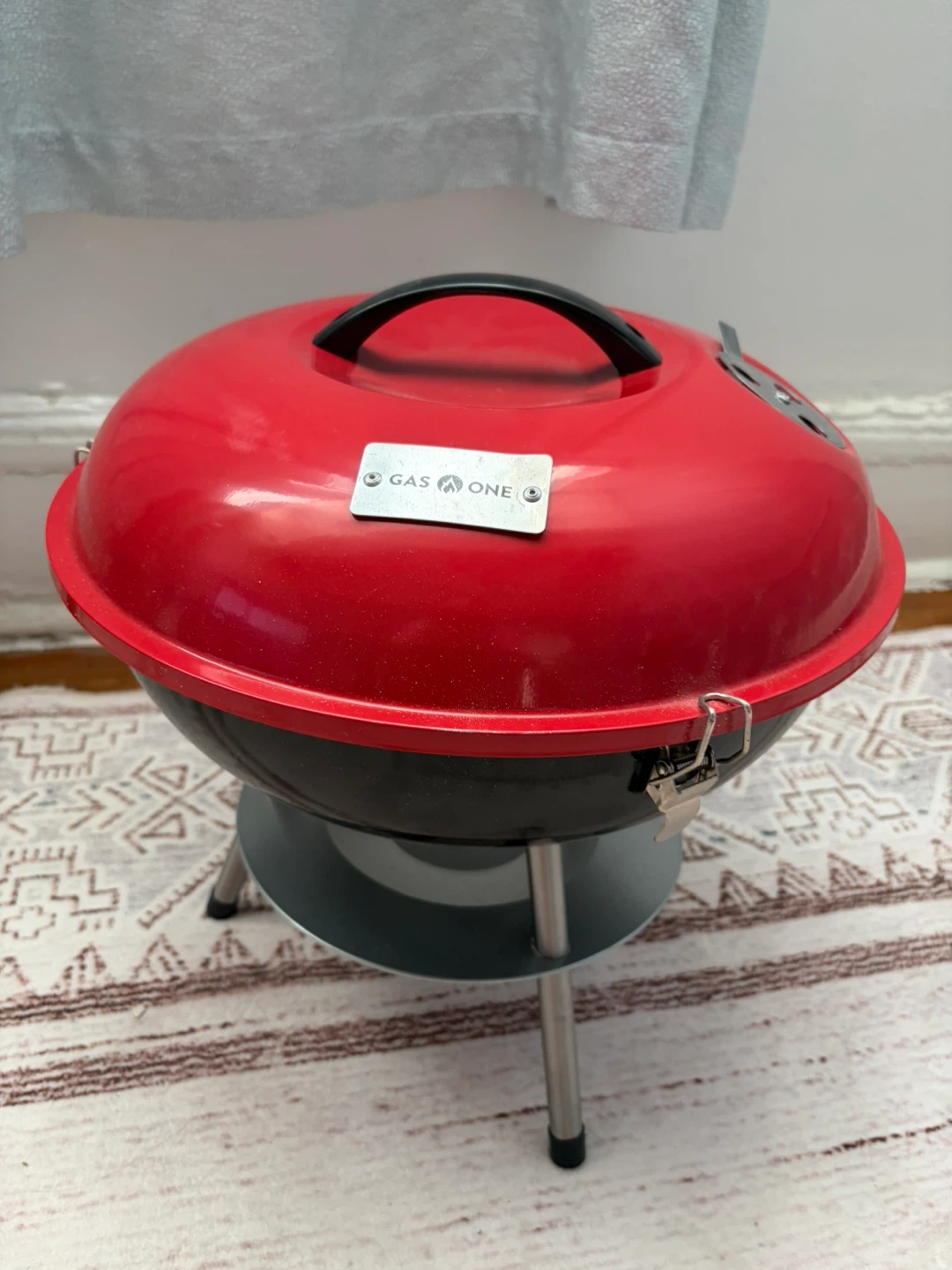 Gas One Portable Tabletop Grill - Red