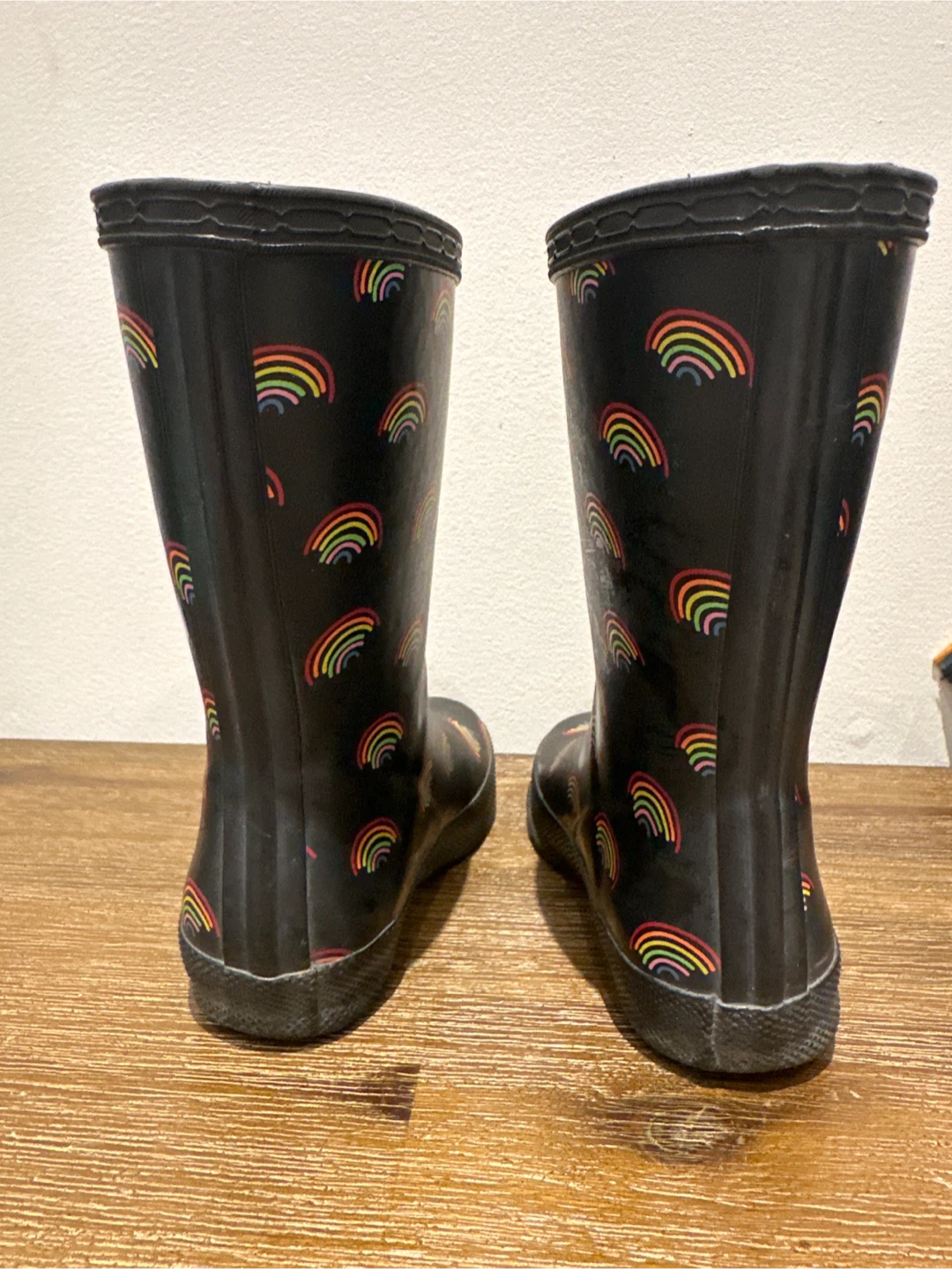 Hunter Kids First Classic Rainbow Rain Boots - Size 7 - photo 2