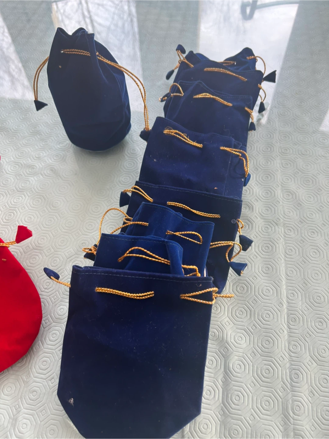 Small Velvet Drawstring Gift Bags - photo 4