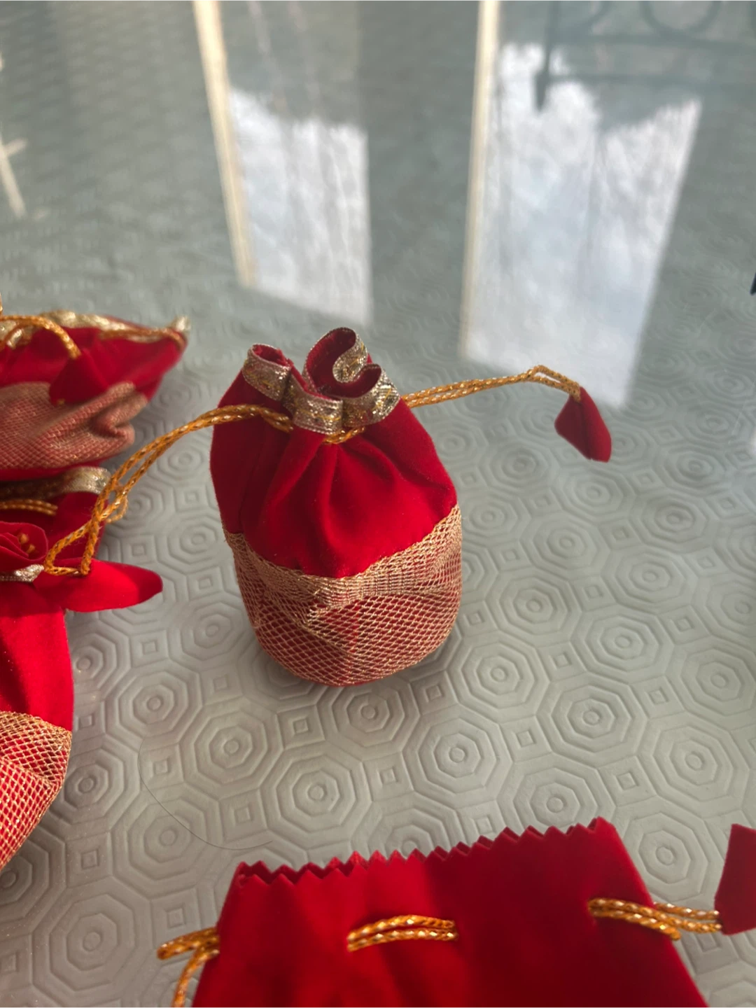 Small Velvet Drawstring Gift Bags - photo 3