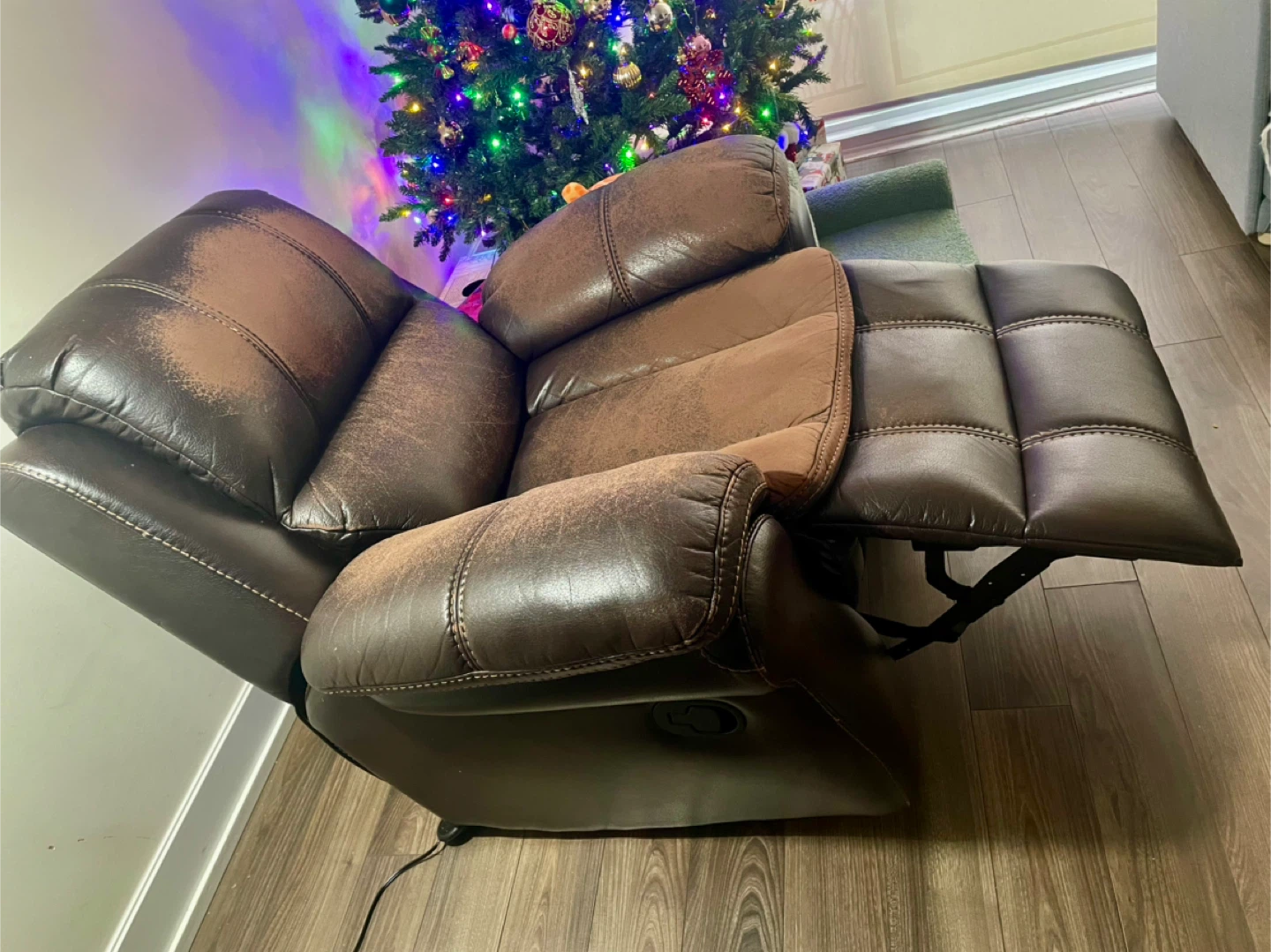 Brown Recliner