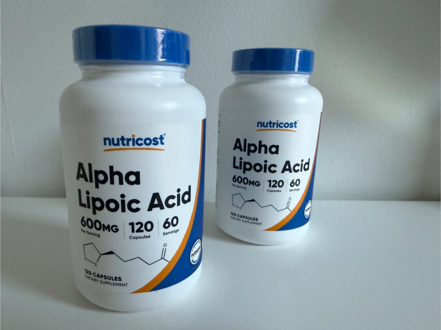 Nutricost Alpha Lipoic Acid 600mg - 120 Capsules