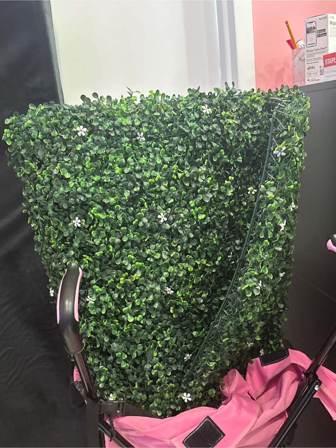 Artificial Green Plant Wall Panel - photo 2