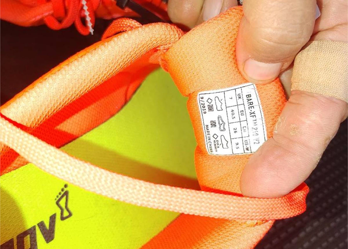 Inov-8 Bare-XF 210 V2 Womens Orange Athletic Shoes SIZE 9.5 US-W - photo 2