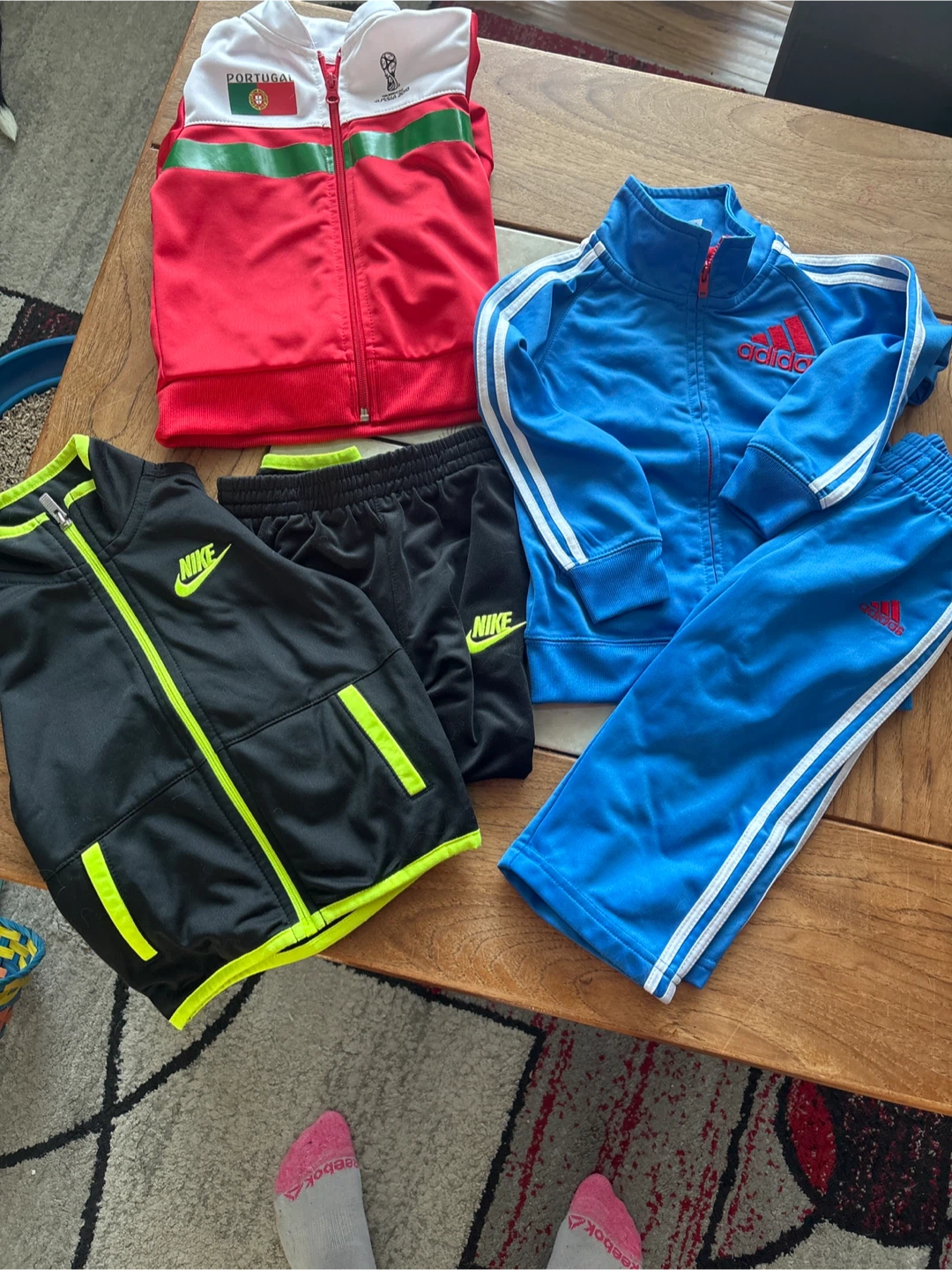 Nike & Adidas Tracksuit Sets - Size 24 months