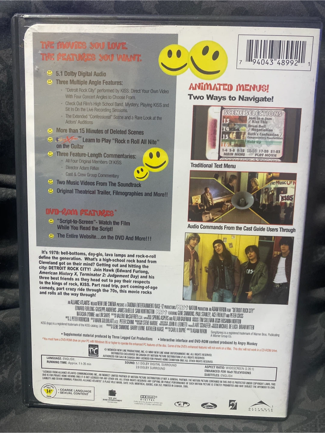 Detroit Rock City DVD - - photo 2