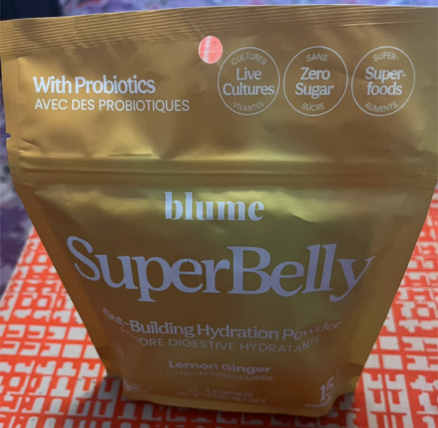 Blume SuperBelly Gut-Building Hydration Powder - Lemon Ginger - photo 3