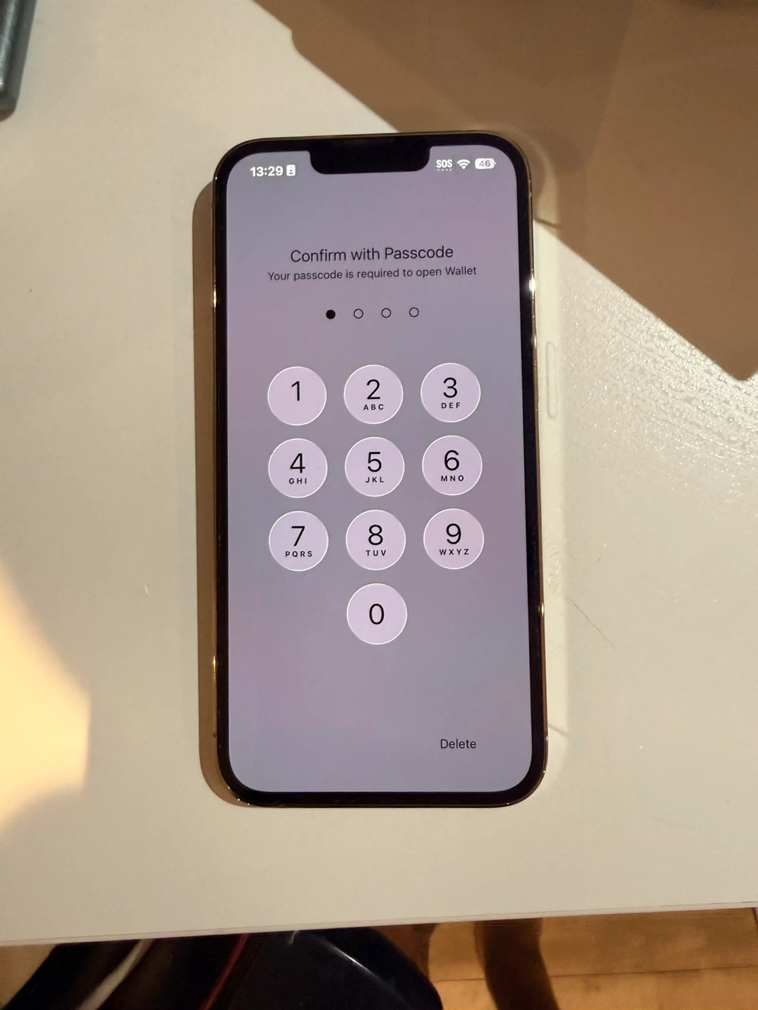 iPhone 13 Pro Gold - 1TB - photo 2