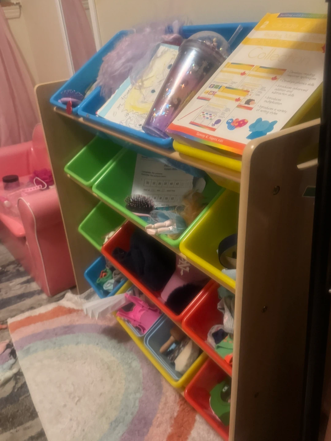 Kids Toy Storage Organizer with Bins - photo 2