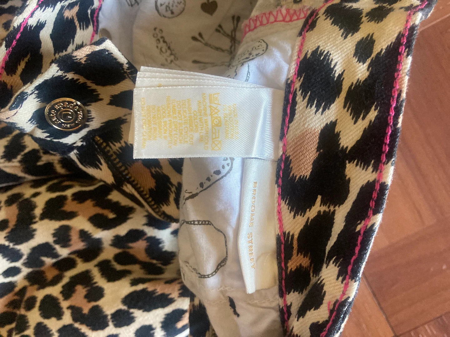 Kate Spade Leopard Print Jeans - Size 2 - photo 3