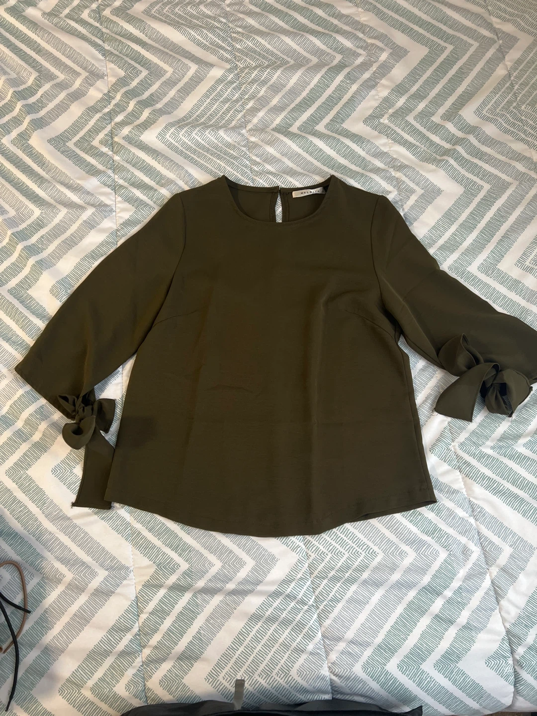 Maldita Olive Green Blouse - Size S