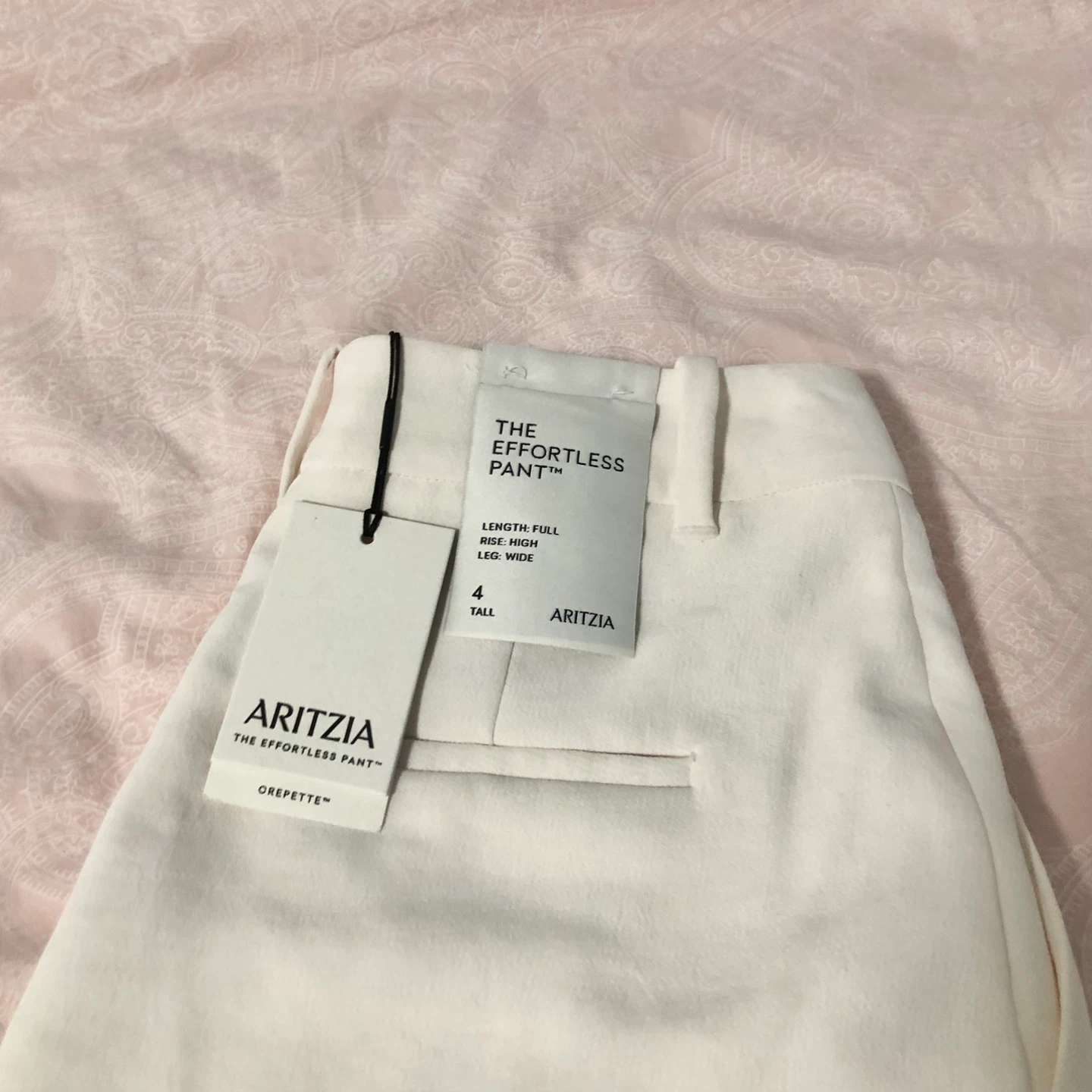Aritzia effortless pant in light birch - photo 2