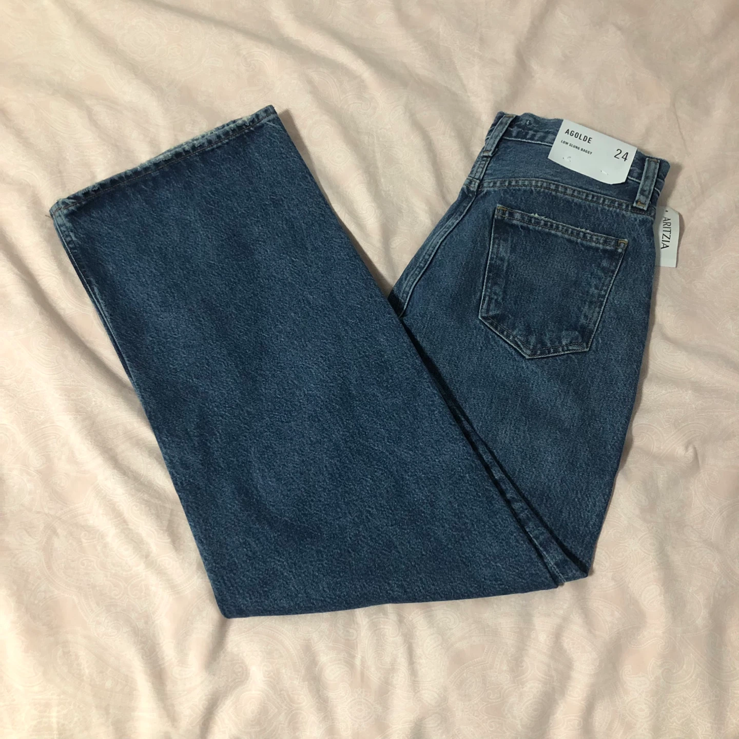 Agolde low slung baggy jean