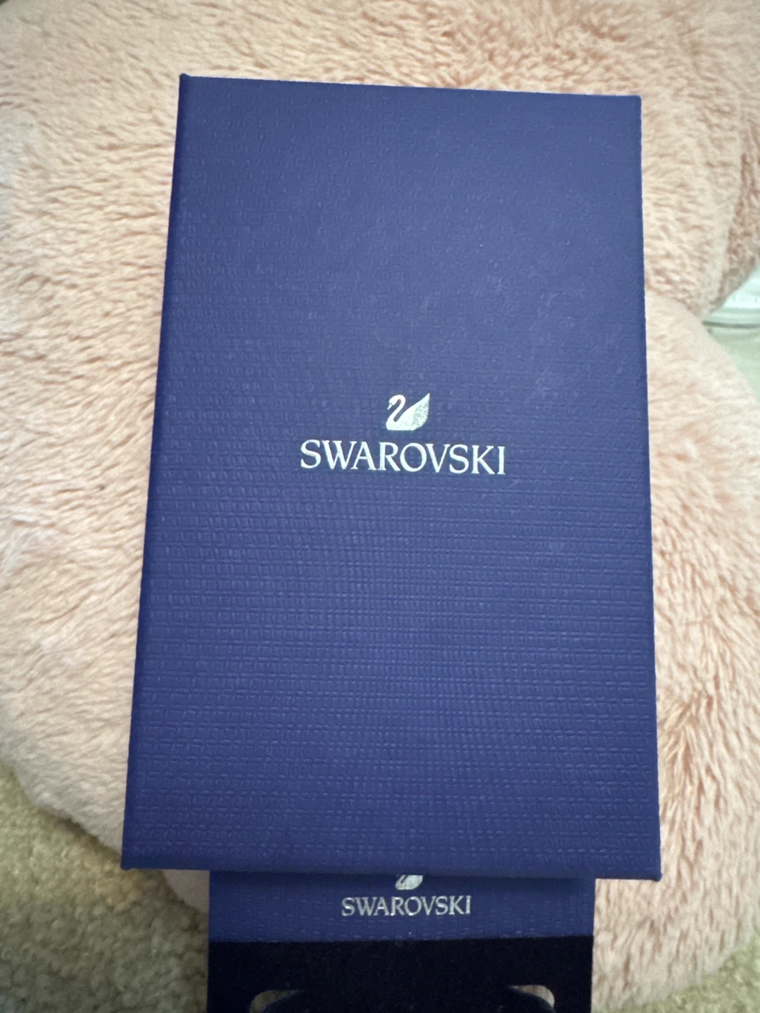 Swarovski Gold Tone Moon & Star Drop Earrings - New - photo 2