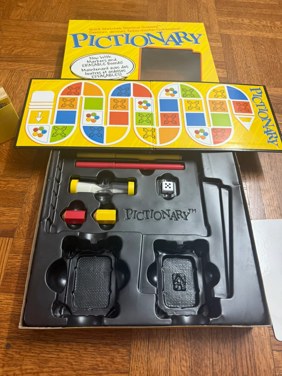 Pictionary Board Game with Erasable Boards - photo 5