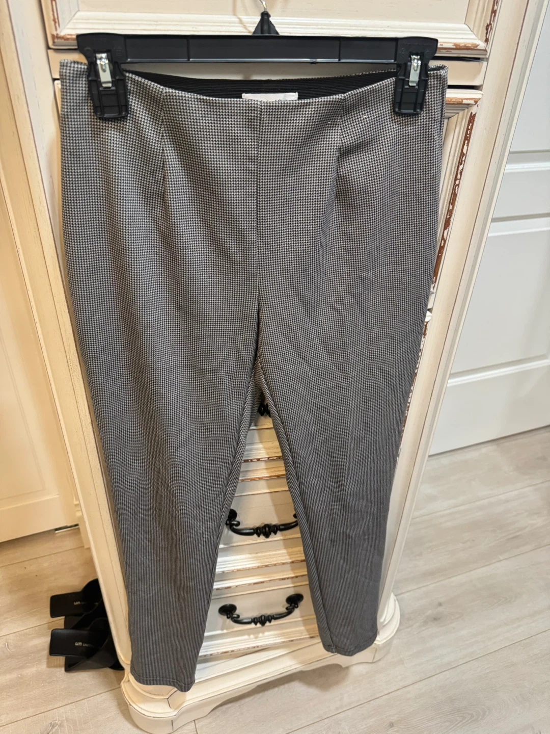 Houndstooth Patterned Pants - photo 3