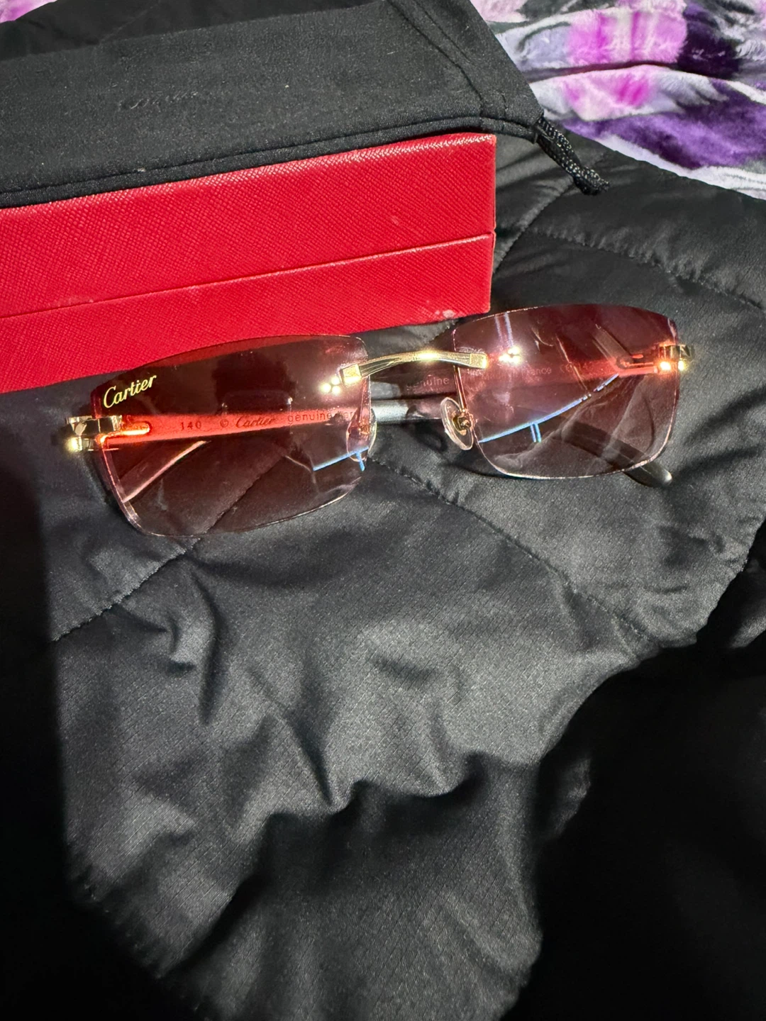Cartier Rimless Sunglasses - photo 4