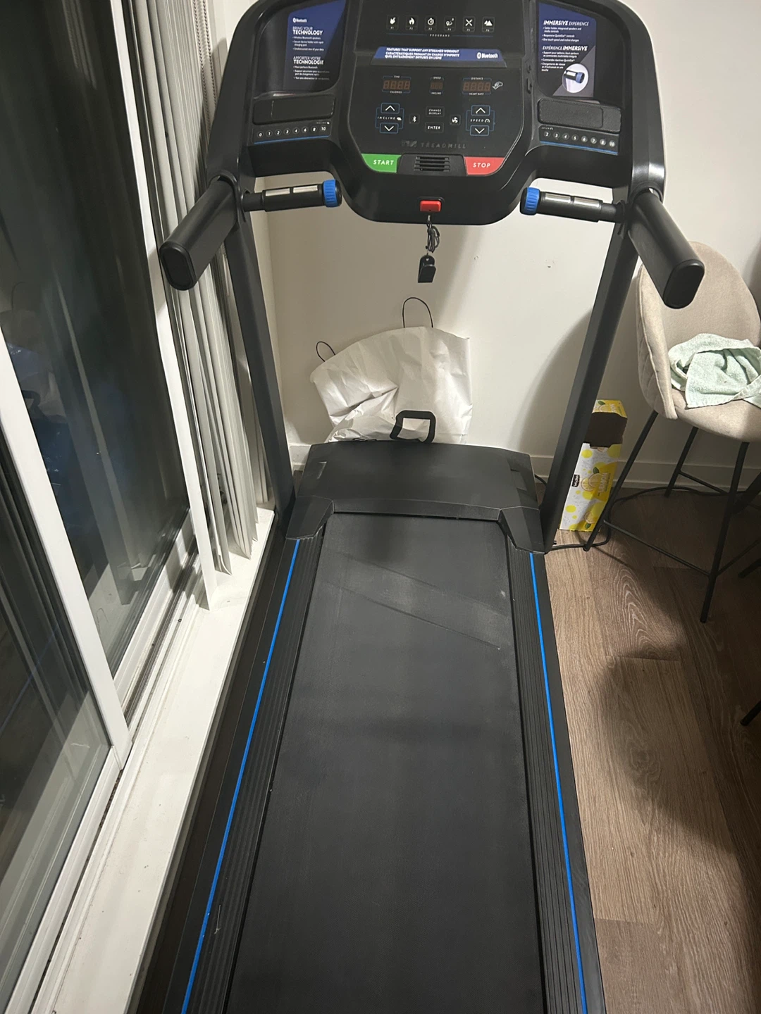Horizon Fitness Treadmill - FeatherLight Folding