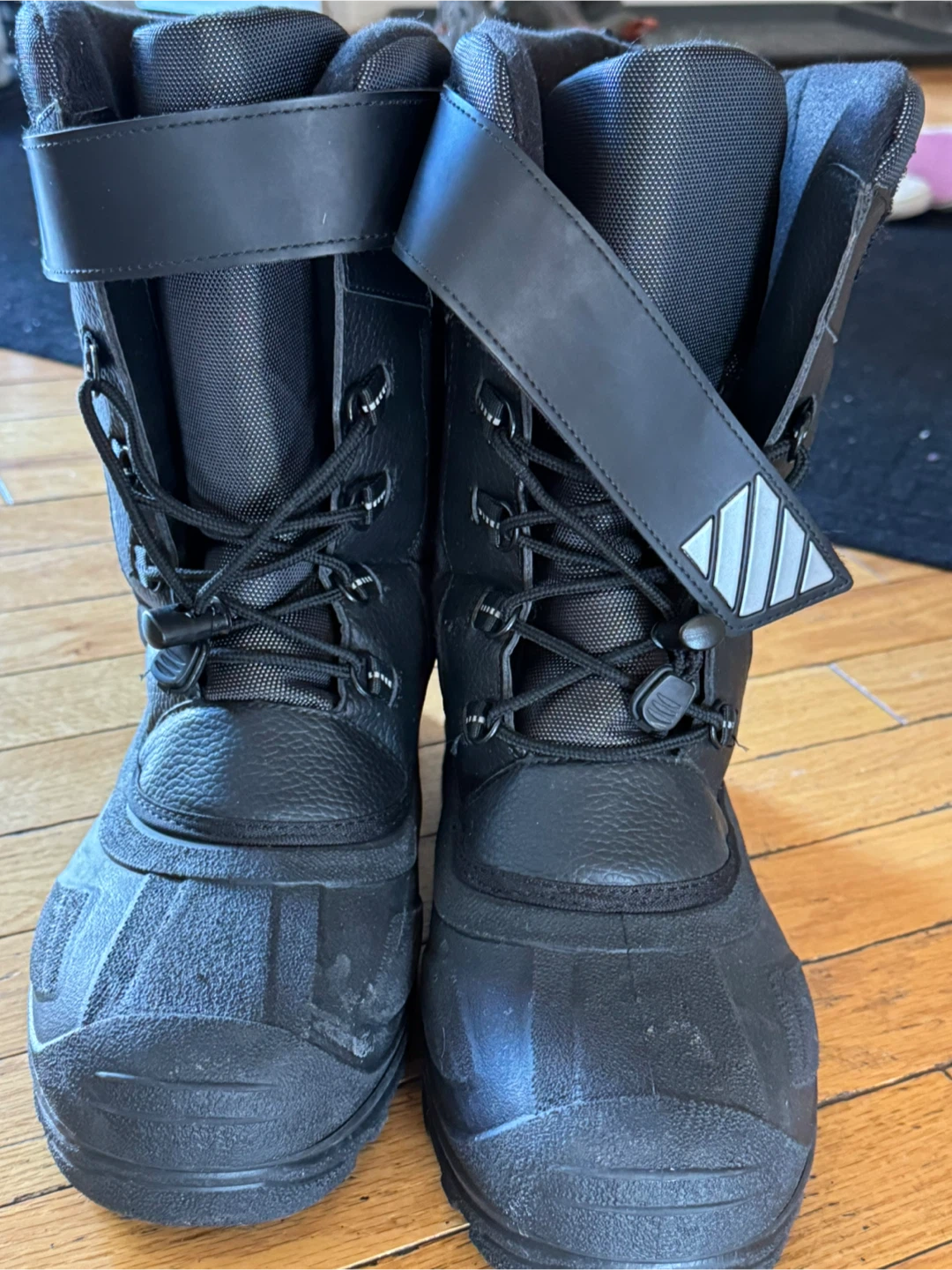 Black Winter Boots - Size 10 - photo 2