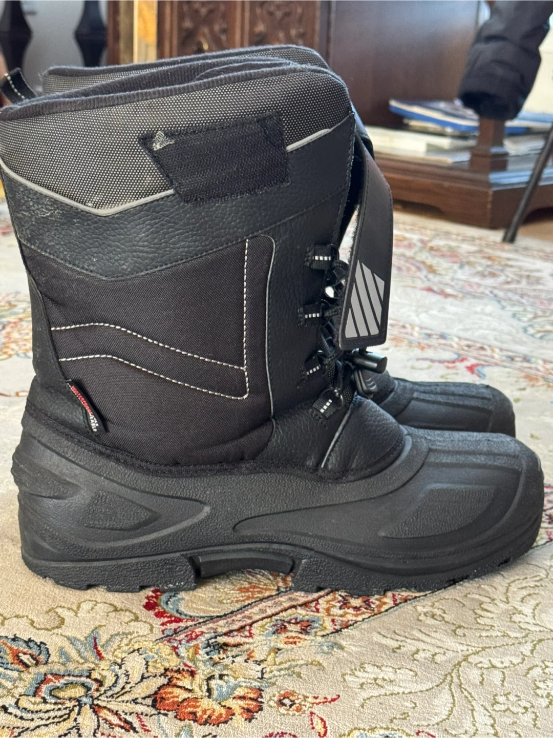 Black Winter Boots - Size 10 - photo 3