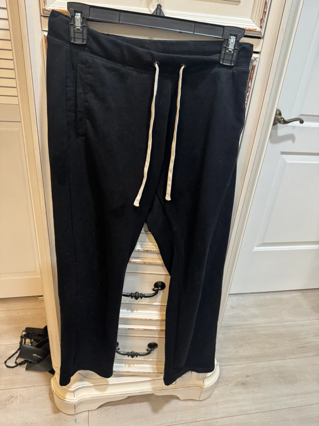 Black Drawstring Sweatpants - photo 3