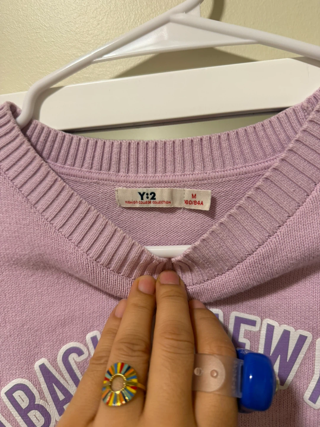 Y2K College Collection Sweater - photo 2