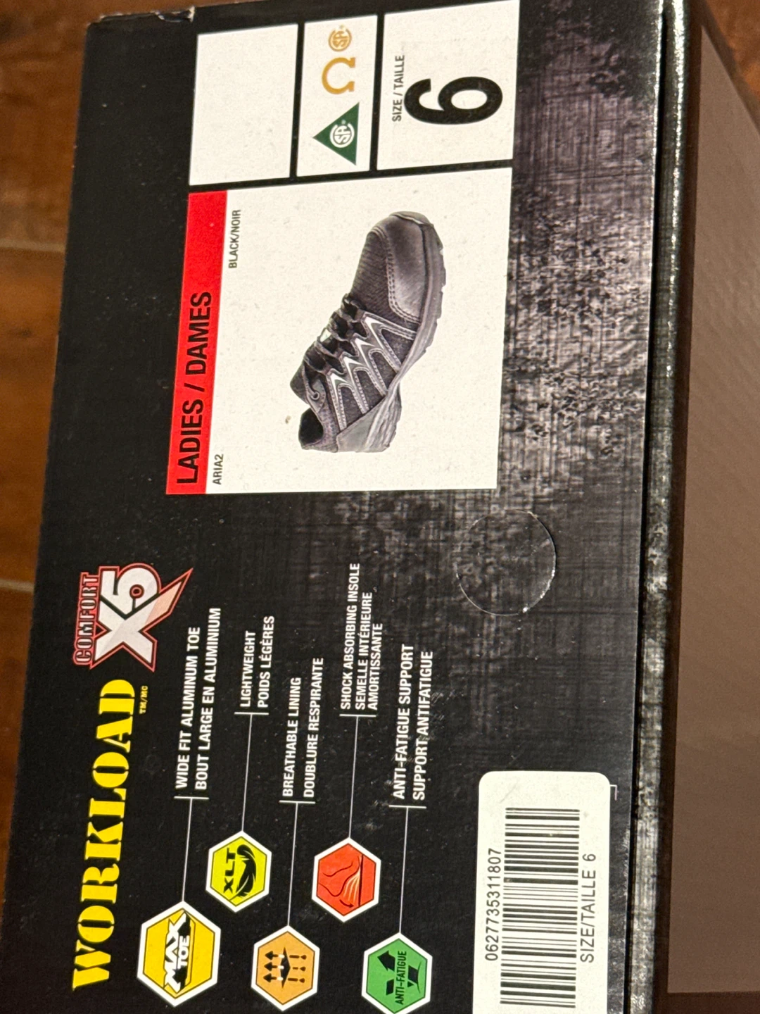 Women's Safety Shoes - Size 6