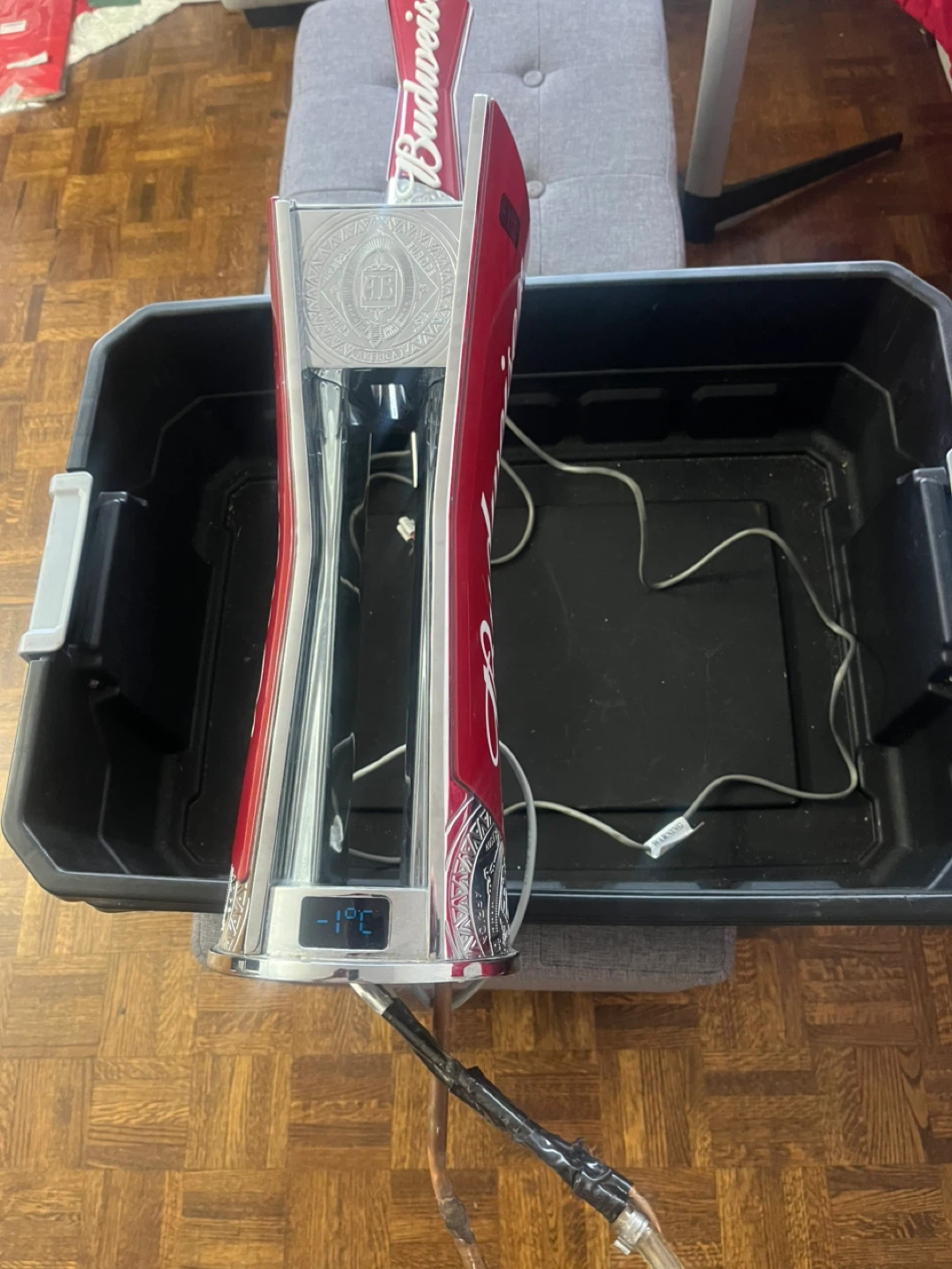 Budweiser Signature Draught Beer Tower - photo 4