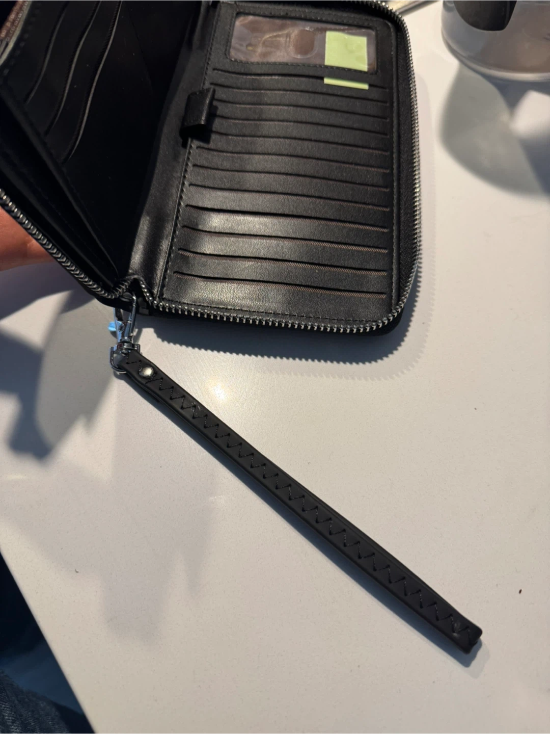 New Vegan Leather Women Wallet - Carved Leaves - photo 5