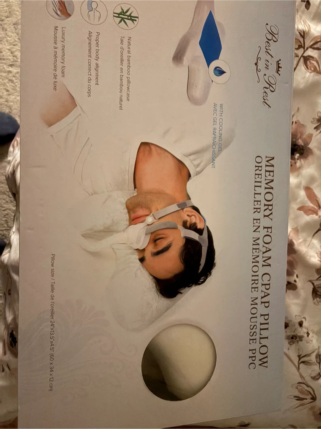 Best in Rest Memory Foam CPAP Pillow