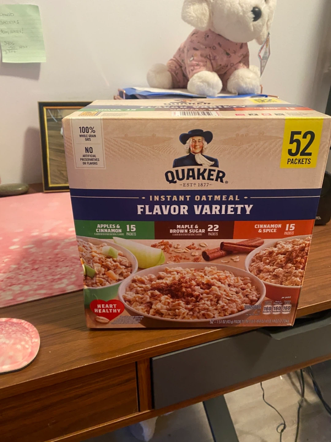 52 pack unopened oatmeal