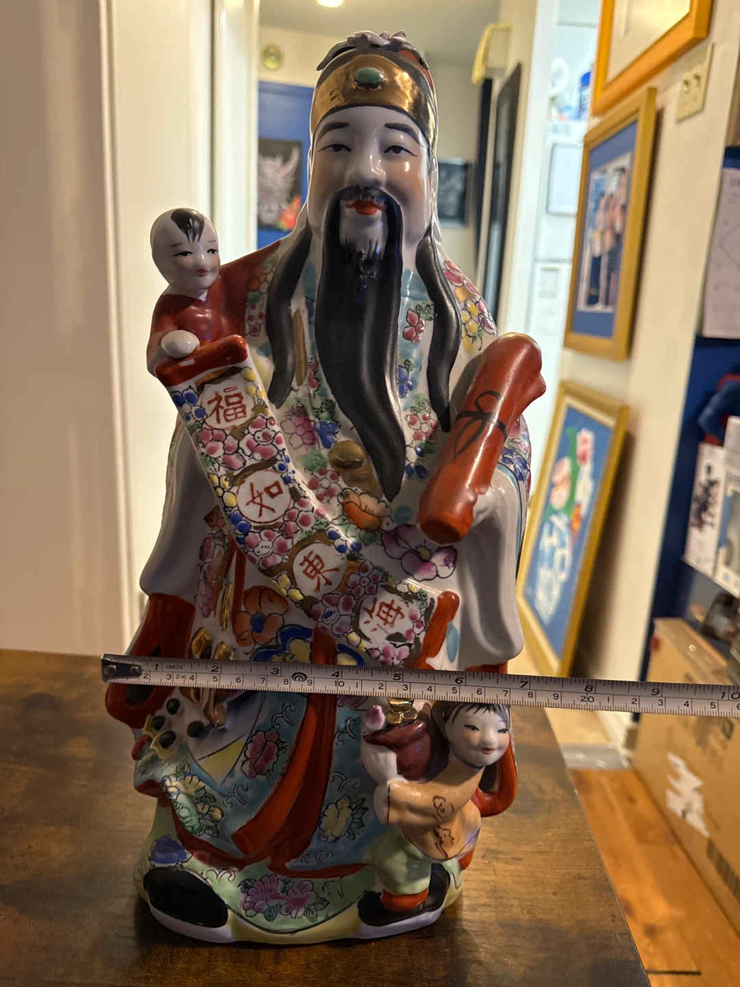 Vintage Chinese Ceramic Figurine Set - photo 4