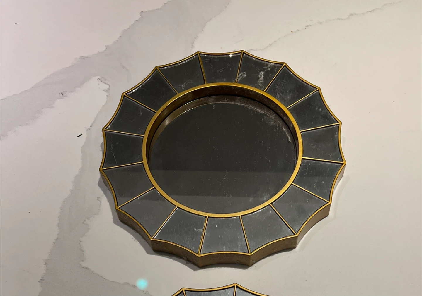 Round Decorative Wall Mirrors - Set of 2 - photo 3