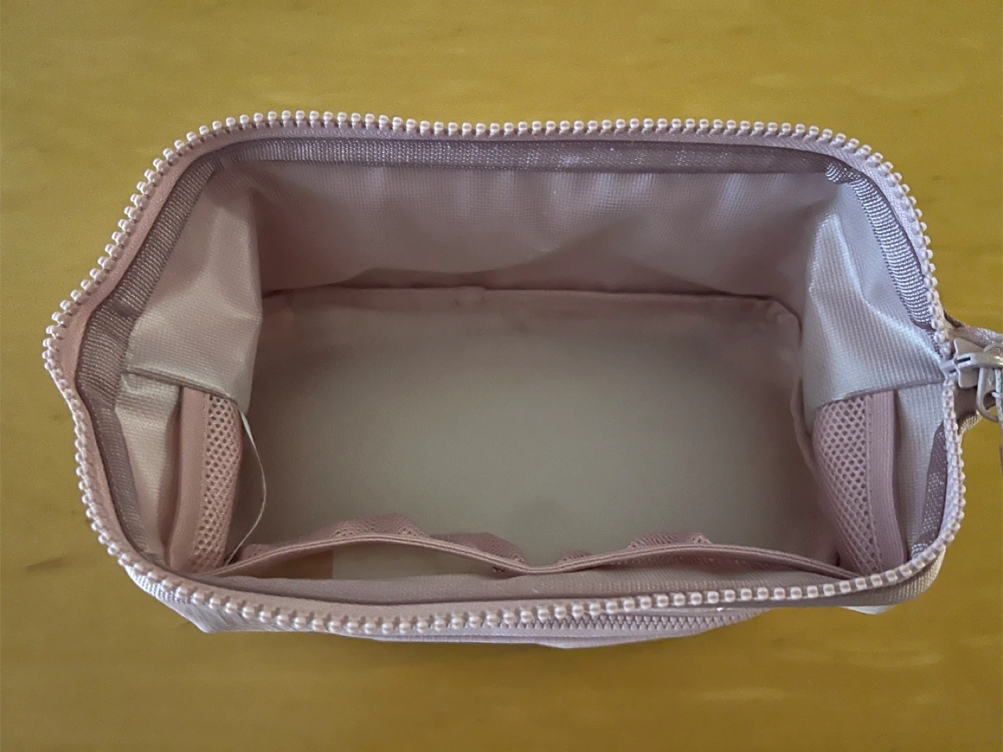 Lululemon Pink Dual-Compartment Toiletry/Cosmetic Bag - photo 2