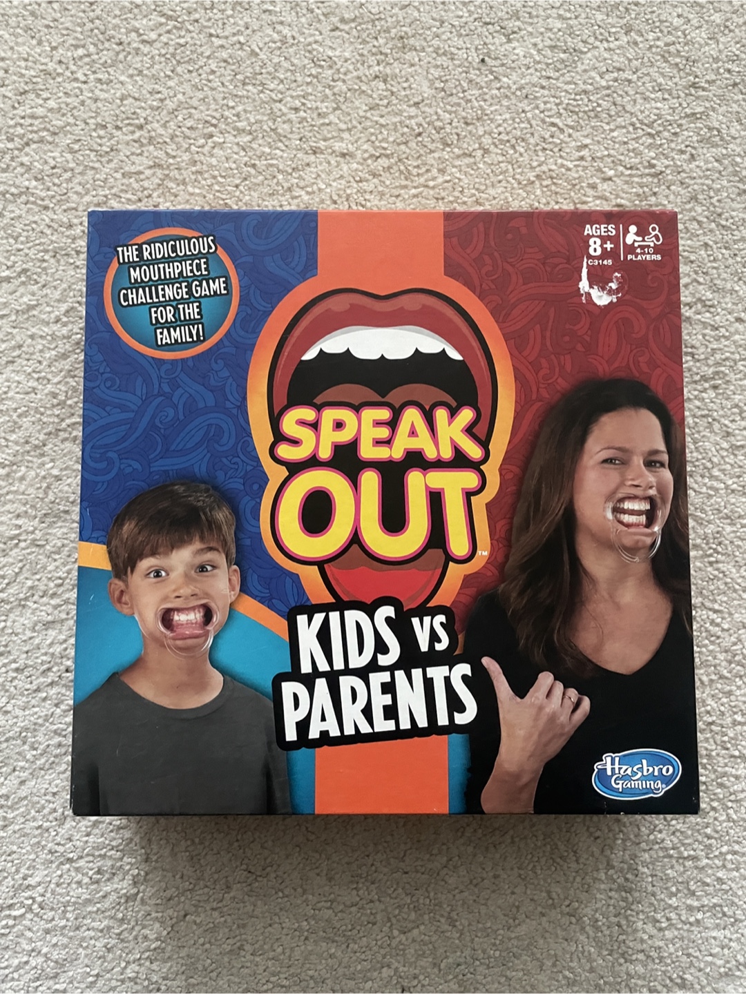Speak Out Kids vs Parents Game - Hasbro