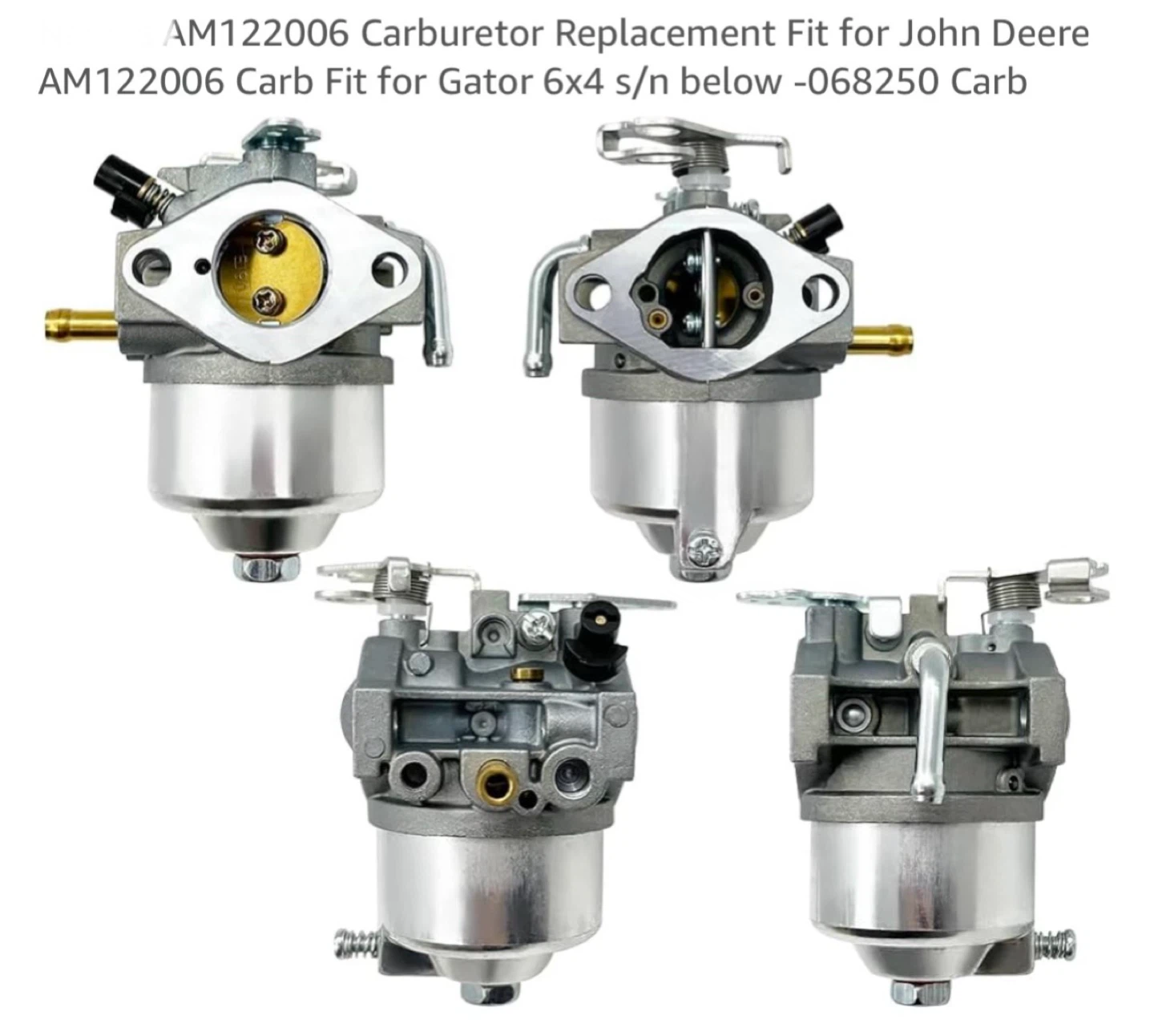 John Deere AM122006 Carburetor Replacement