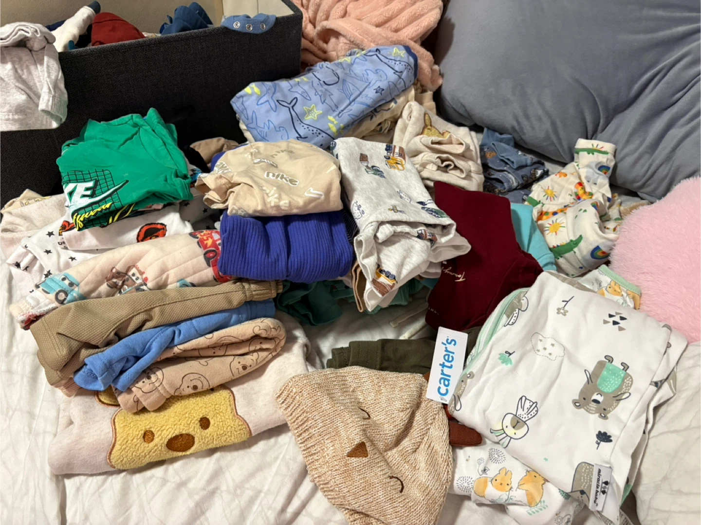 Mixed Baby Clothes Lot - Nike, Carter's, & More!