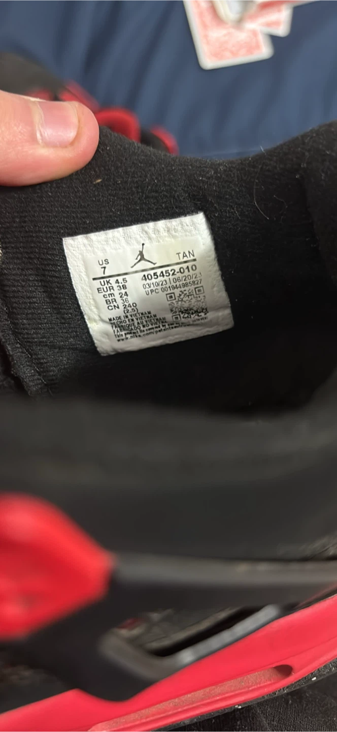 Jordan Air Jordan 4 Retro Size US 7 - photo 4