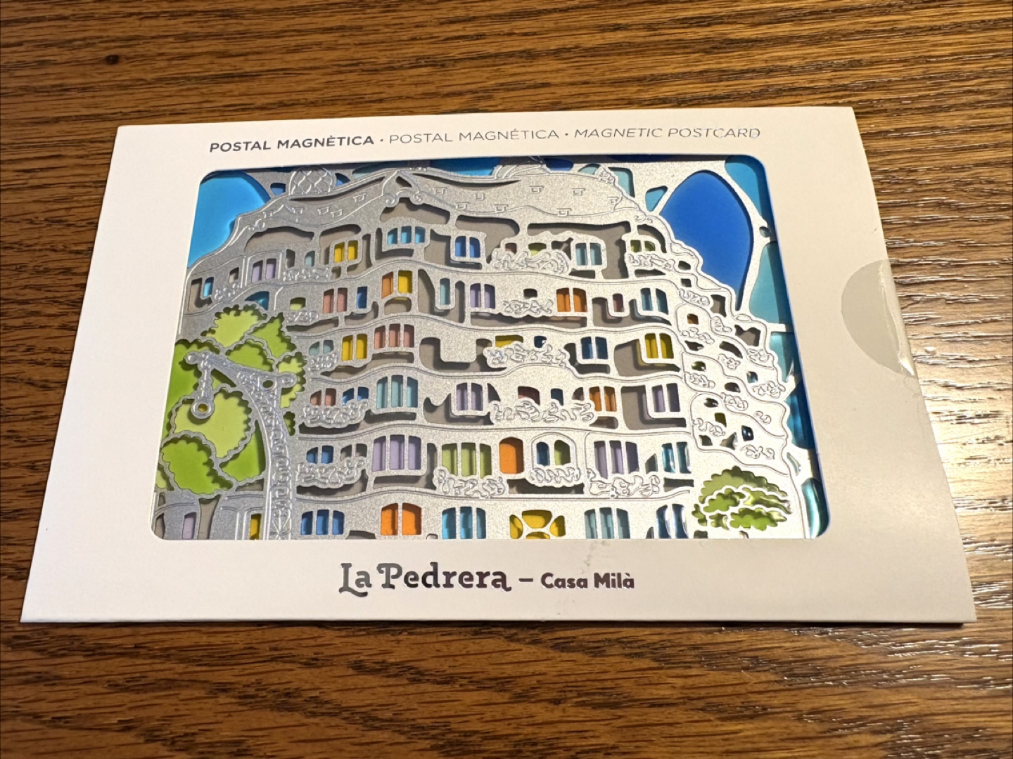 La Pedrera - Casa Milà Magnetic Postcard