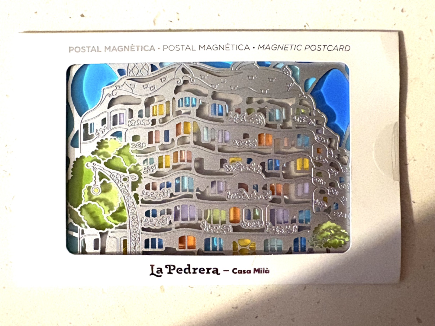 La Pedrera - Casa Milà Magnetic Postcard - photo 3