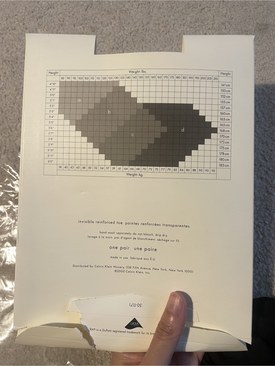 Calvin Klein Espresso Control Top Hosiery Size D - photo 5