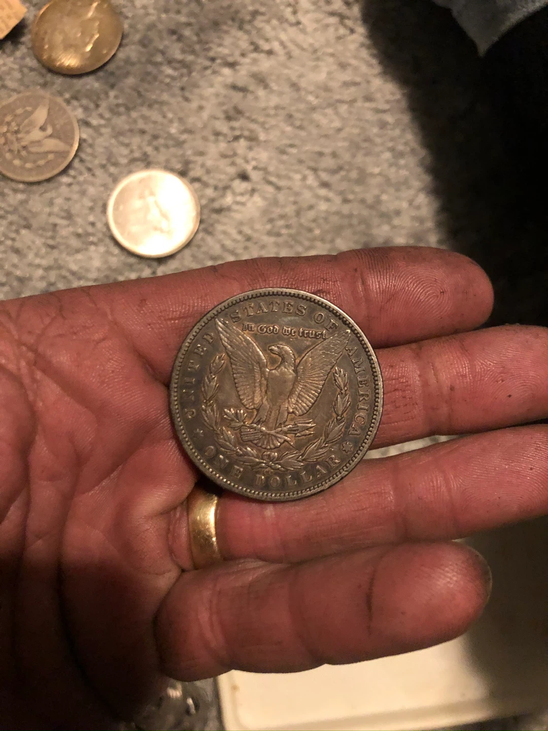 1890 Morgan Silver Dollar Coin