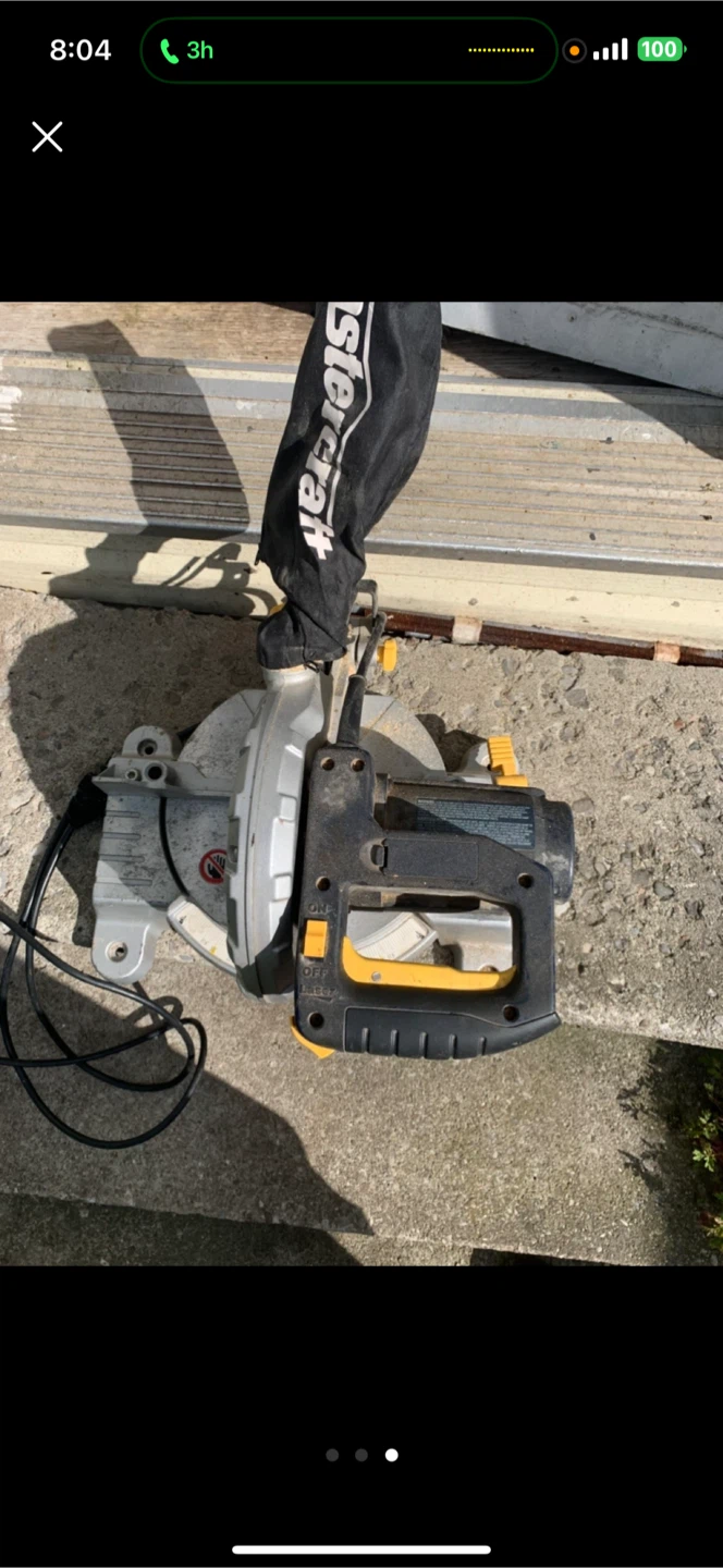 Mastercraft Miter Saw - photo 2