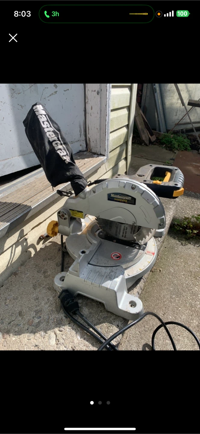 Mastercraft Miter Saw