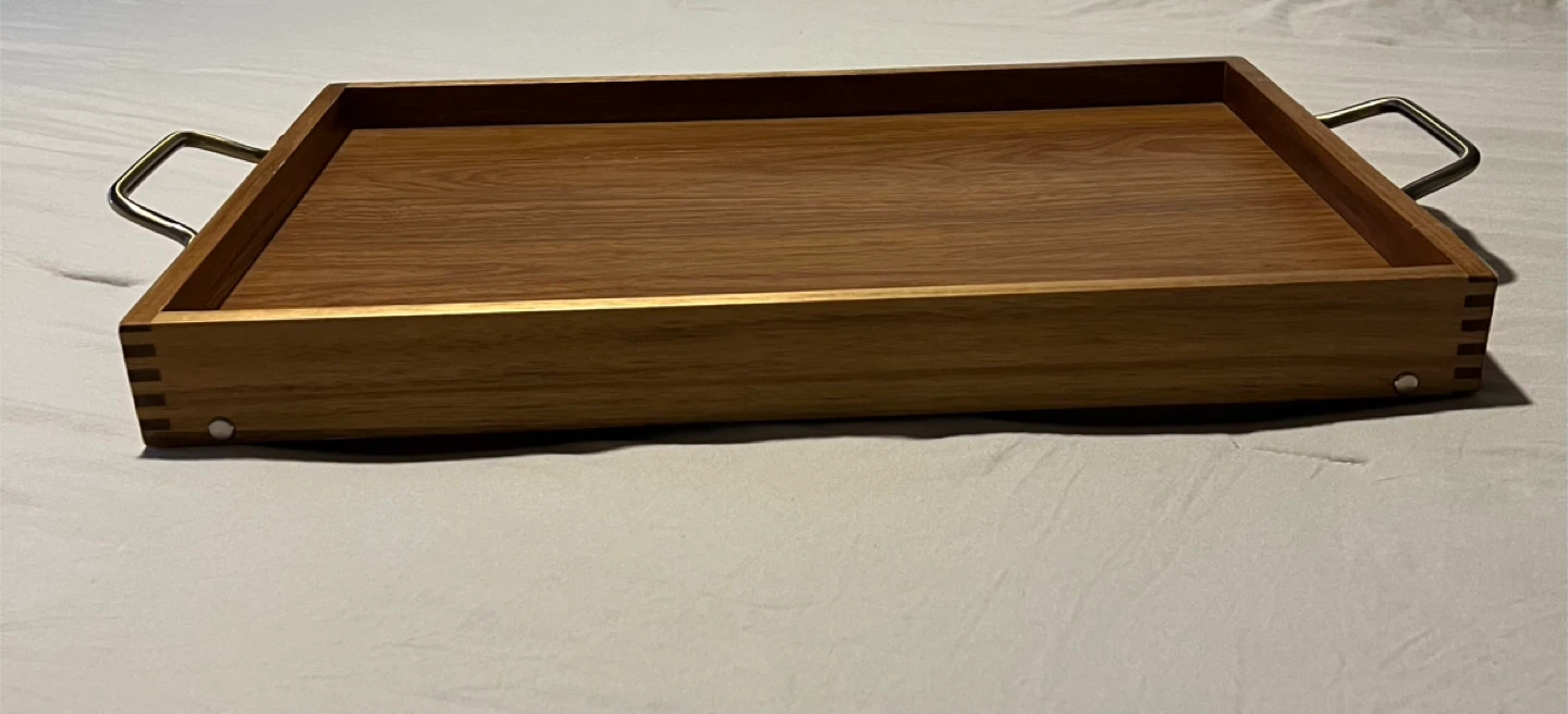 Acacia Foldable Bed Tray - photo 2