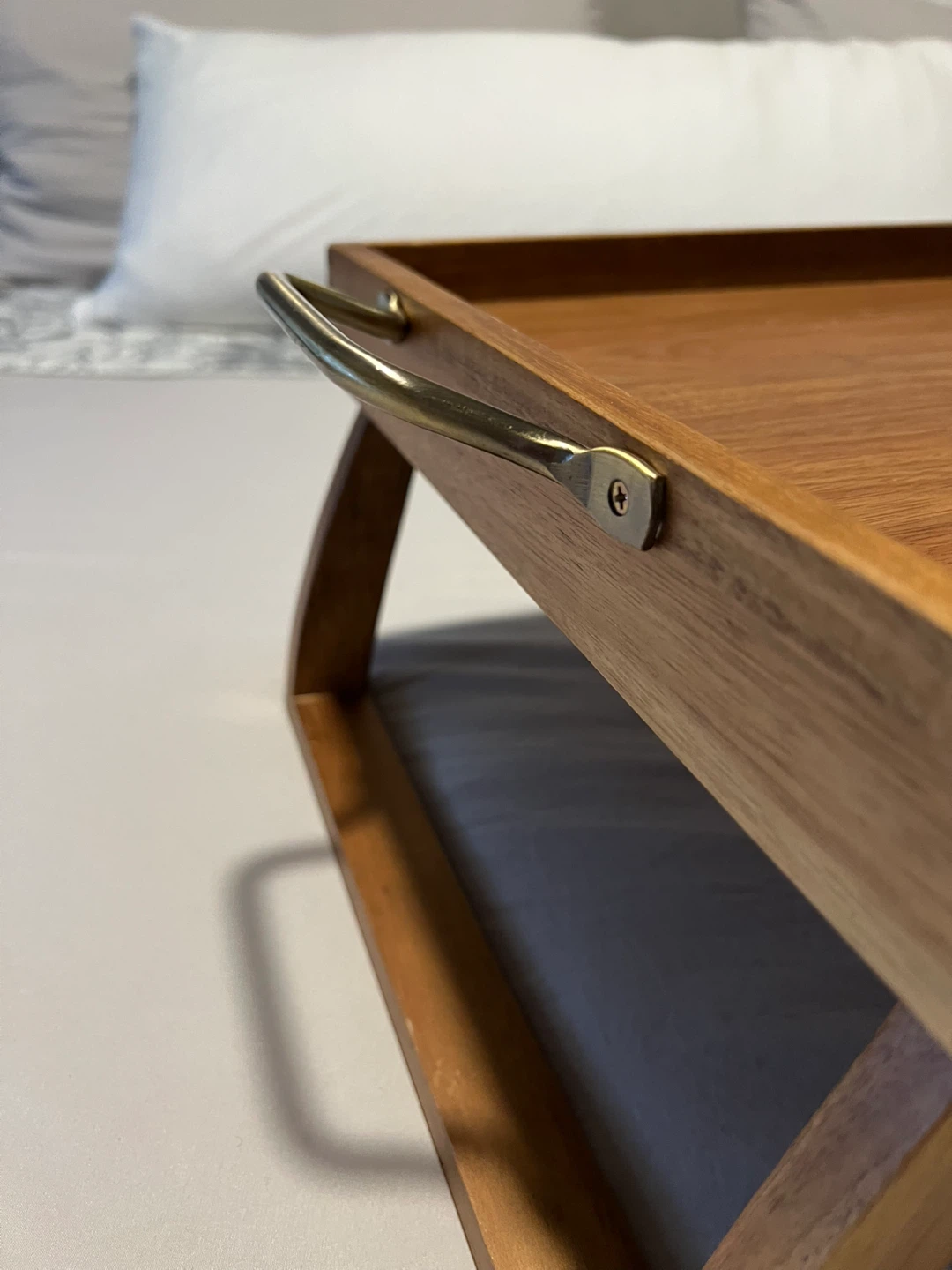Acacia Foldable Bed Tray - photo 3