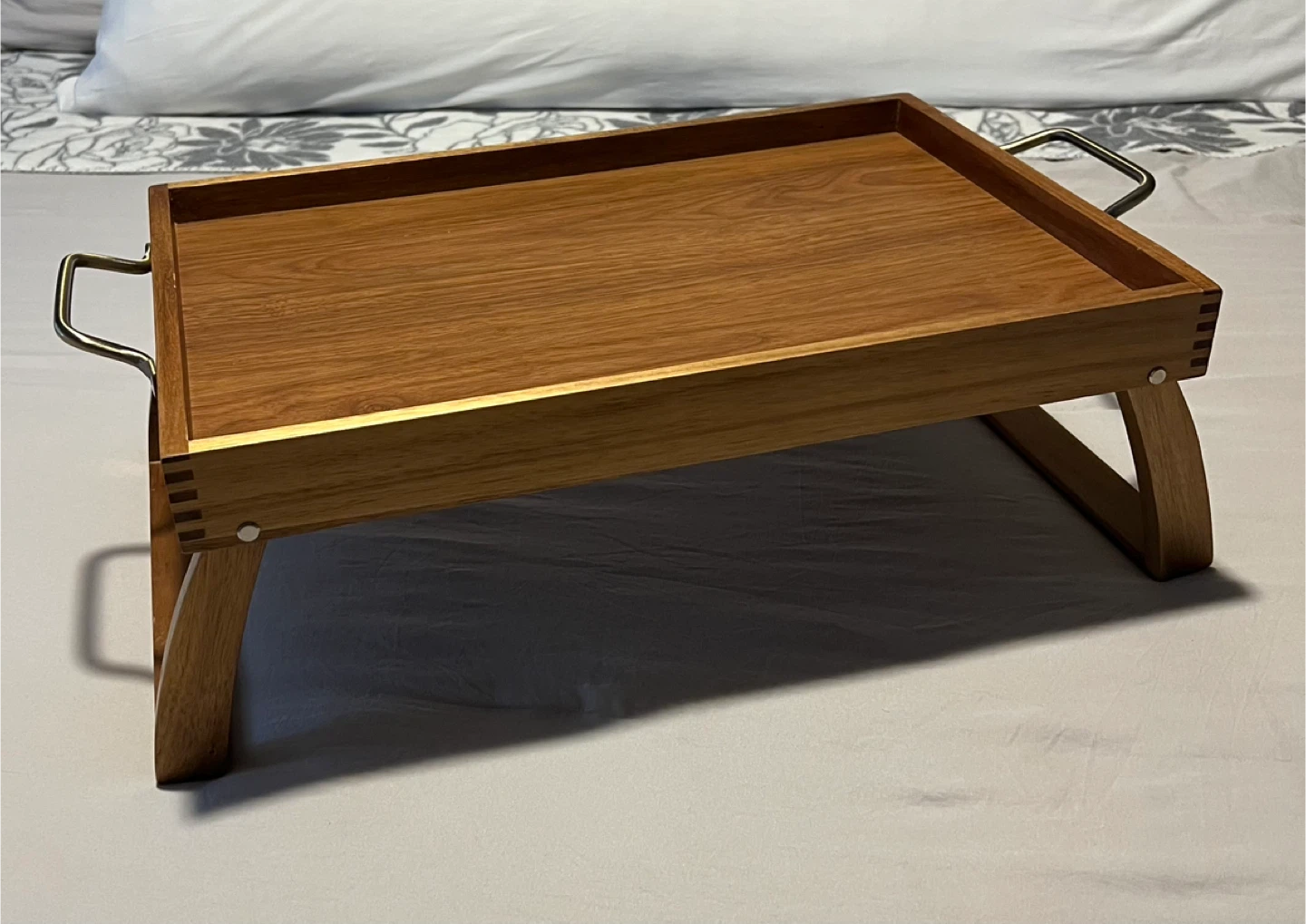 Acacia Foldable Bed Tray