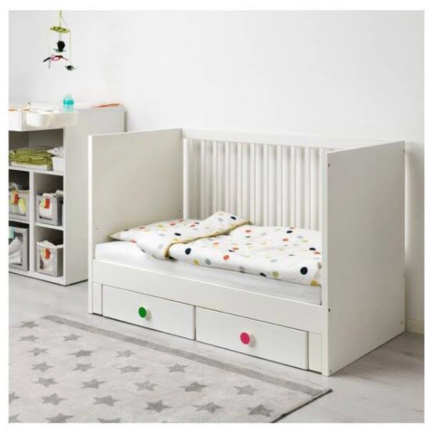 IKEA Gulliver Crib with Drawers